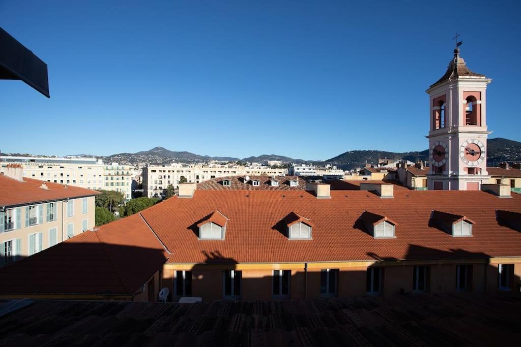 #9 Opera'S Duplex Panoramic Sea View Terrace & Ac 1Min To Beach Nisa Exterior foto